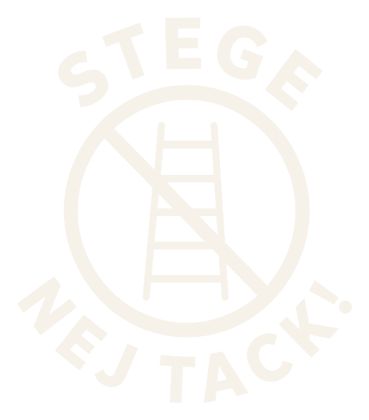 Stege, nej tack!